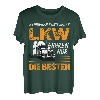 Herren LKW Fahrer TShirt Spruch lustig Fernfahrer Trucker Studieren T-Shirt