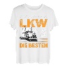 Herren LKW Fahrer TShirt Spruch lustig Fernfahrer Trucker Studieren T-Shirt