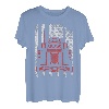 US Trucking - US-Flagge mit LKW - Trucker - LKW-Fahrer T-Shirt