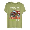 This Is My Christmas Pyjama Shirt Truck Driver Weihnachten T-Shirt