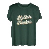 Retro Vintage Mutter Trucker weiblich LKW Fahrer T-Shirt