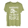 Warning This Trucker Doesn't Play Well With Stupid People--- T-Shirt