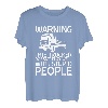 Warning This Trucker Doesn't Play Well With Stupid People--- T-Shirt