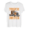 Schlafen Sie mit einem LKW-Fahrer, den sie immer T-Shirt