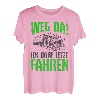 Herren LKW Führerschein Weg Da! Ich darf jetzt Fahren LKW-Fahrer T-Shirt