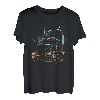 Lkw-Fahrer Amerikanische Flagge Trucker T-Shirt