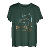 Lkw-Fahrer Amerikanische Flagge Trucker T-Shirt