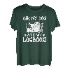 Sir My Dog At My Logbook - Lustiger LKW-Fahrer T-Shirt