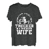 Trucker Ehefrau Lkw-Fahrer Ehefrau T-Shirt