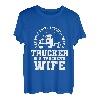 Trucker Ehefrau Lkw-Fahrer Ehefrau T-Shirt