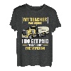 Lustig, dass mein Lehrer sich geirrt hat, ich werde dafür bezahlt, rauszustarren, Design T-Shirt