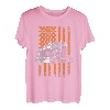 Trucker Amerikanische Flagge Halbanhänger LKW Fahrer Halloween T-Shirt