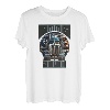 Hammer Down Zitat American Trucking Logo mit Flagge und LKW T-Shirt