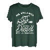 Herren Ich liebe den Dieselgeruch am Morgen T-Shirt