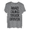Straßenöl-Lkw-Fahrer T-Shirt