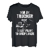 Trucker Herren Damen Straßenwagen Big Rig Trucking Truckin T-Shirt