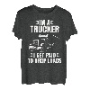 Trucker Herren Damen Straßenwagen Big Rig Trucking Truckin T-Shirt