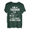 Trucker Herren Damen Straßenwagen Big Rig Trucking Truckin T-Shirt