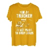Trucker Herren Damen Straßenwagen Big Rig Trucking Truckin T-Shirt