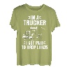 Trucker Herren Damen Straßenwagen Big Rig Trucking Truckin T-Shirt