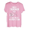 Trucker Herren Damen Straßenwagen Big Rig Trucking Truckin T-Shirt