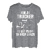 Trucker Herren Damen Straßenwagen Big Rig Trucking Truckin T-Shirt
