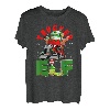 Trucker Elf Weihnachtsbaum Licht LKW Fahrer Weihnachten Urlaub T-Shirt