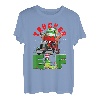 Trucker Elf Weihnachtsbaum Licht LKW Fahrer Weihnachten Urlaub T-Shirt
