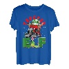 Trucker Elf Weihnachtsbaum Licht LKW Fahrer Weihnachten Urlaub T-Shirt