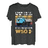Herren DDR LKW Kipper IFA W50 Spruch T-Shirt