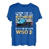 Herren DDR LKW Kipper IFA W50 Spruch T-Shirt