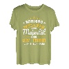Herren Achtung Seine Majestät der LKW - Fahrer T-Shirt