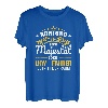 Herren Achtung Seine Majestät der LKW - Fahrer T-Shirt