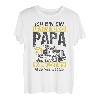 Herren Vatertag LKW Fahrer Bester Papa Papi Vater Familie Eltern T-Shirt
