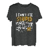 Ich kann Dummes nicht reparieren, aber ich kann es abschleppen Abschleppwagenfahrer T-Shirt