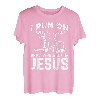 I run on caffeine and Jesus Transporter Fernfahrer T-Shirt