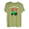 Sexy Traktor Driver Rasenmäher Bauer Gärtner Landwirtschaft T-Shirt