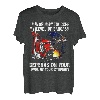 Mürrischer Trucker Level of Sarkasmus Lustiger Lkw-Fahrer T-Shirt