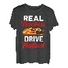 Real Truckers Drive Flachbett Lustige LKW-Fahrer T-Shirt
