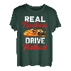 Real Truckers Drive Flachbett Lustige LKW-Fahrer T-Shirt