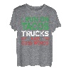 I Run On Tacos Trucks And Cuss Words - Mexikanischer LKW-Fahrer T-Shirt