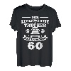 Herren Fernfahrer 60 Jahre Geburtstag Trucker LKW Fahrer T-Shirt