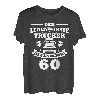 Herren Fernfahrer 60 Jahre Geburtstag Trucker LKW Fahrer T-Shirt
