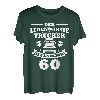 Herren Fernfahrer 60 Jahre Geburtstag Trucker LKW Fahrer T-Shirt