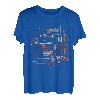 US amerikanische Flagge Trucker Lkw-Fahrer Geschenk T-Shirt