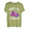 Daddy's Little Trucker Truck Driver Truckers Daughter Son T-Shirt