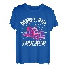 Daddy's Little Trucker Truck Driver Truckers Daughter Son T-Shirt