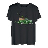 Farm Traktor Truck Clover Shamrock Happy St. Patrick's Day T-Shirt
