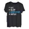Eat Sleep Drop Loads Repeat Trucker T-Shirt