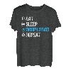 Eat Sleep Drop Loads Repeat Trucker T-Shirt